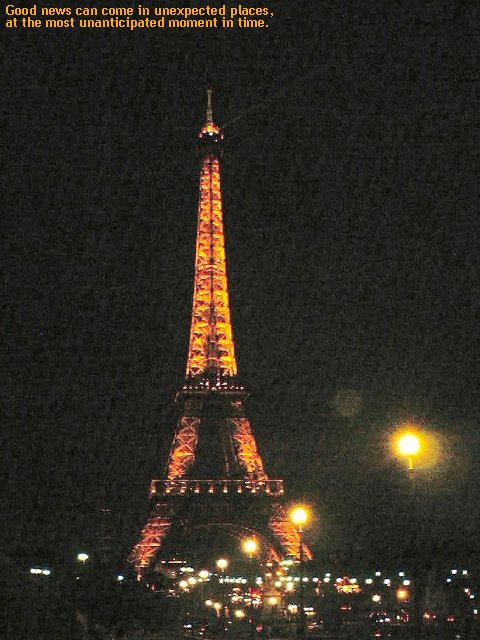 Eiffel Tower at Night