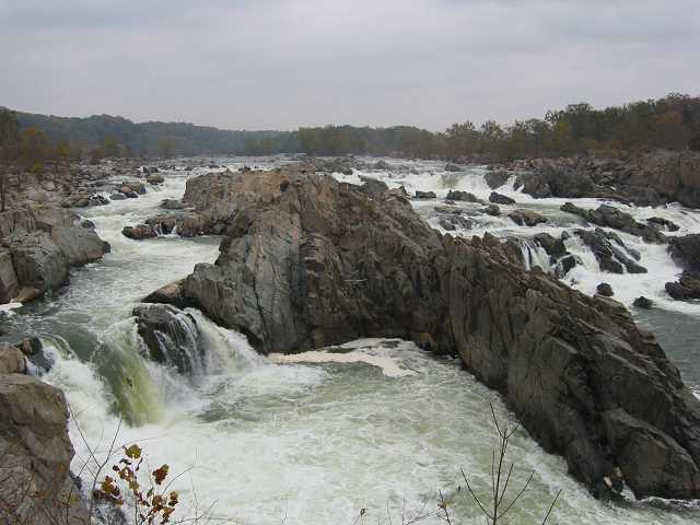 Great Falls on the Potomac River, from the Virginia side