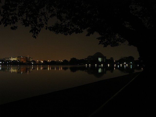 Jefferson Memorial at night, Washington, DC