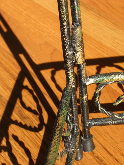 Plant stand and shadow