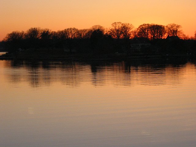 Sunset at Quiet Waters Park, Annapolis, Maryland