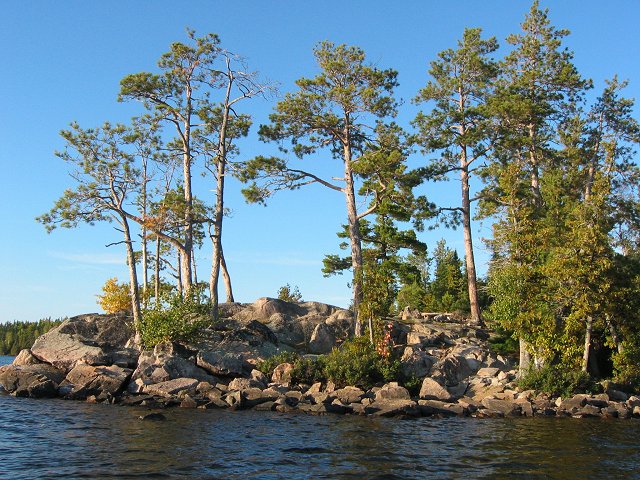 Island on Seagull Lake, Boundary Waters Canoe Wilderness Area, Minnesota