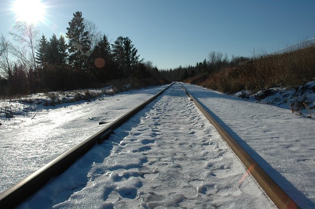 Train tracks, Duluth, Minnesota