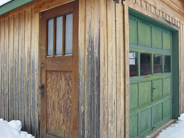 Garage at Korkki Nordic Ski Trail, Duluth, Minnesota